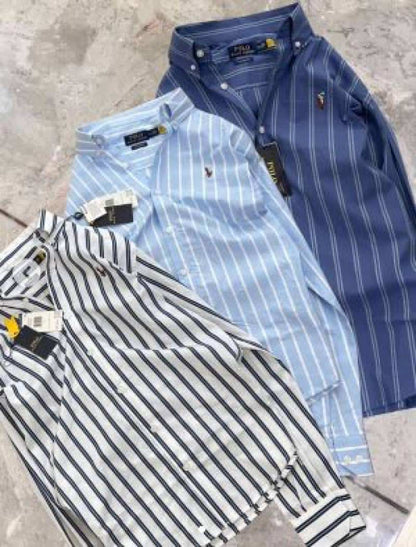 RALPH LAUREEN IMPORTED BLACK SHIRTS