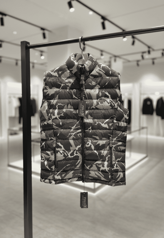R-ALPH L-AUREN P-OLO THE COLDEN PACKABLE VEST IMPORTED STOCK