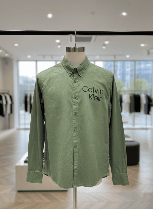 CALVI-N KLEIN IMPORTED HIGH DEMANDED SHIRT GREEN