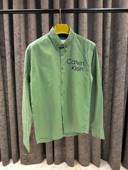 CALVI-N KLEIN IMPORTED HIGH DEMANDED SHIRT GREEN