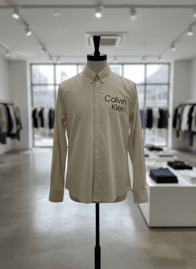 CALVI-N KLEIN IMPORTED HIGH DEMANDED SHIRT CREAM