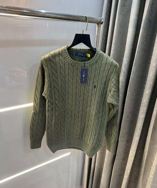 Ralph Laure n green  Imported Knitted Pull Over