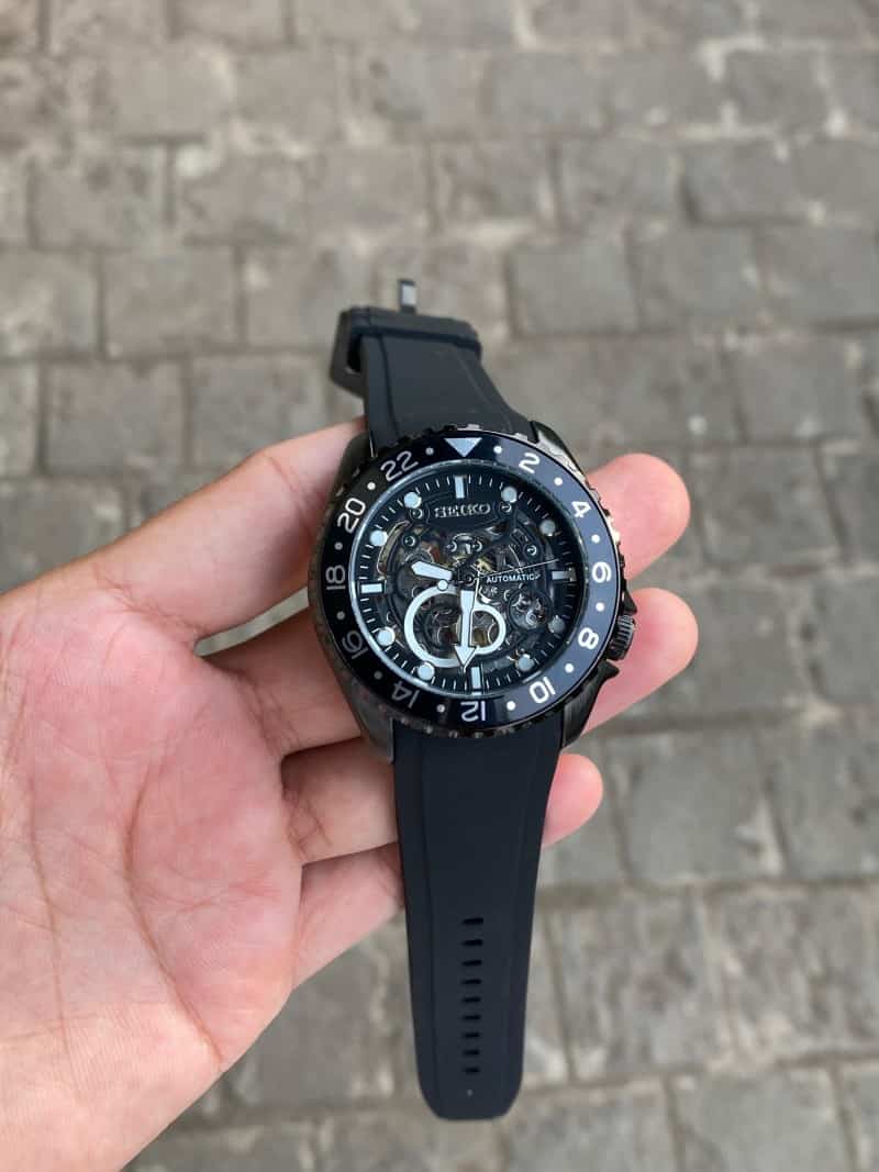 Seiko Automatic full black