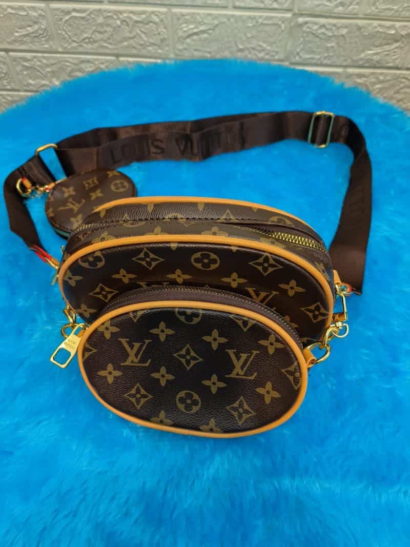 LV pochete re addition 3pcs Bag 166