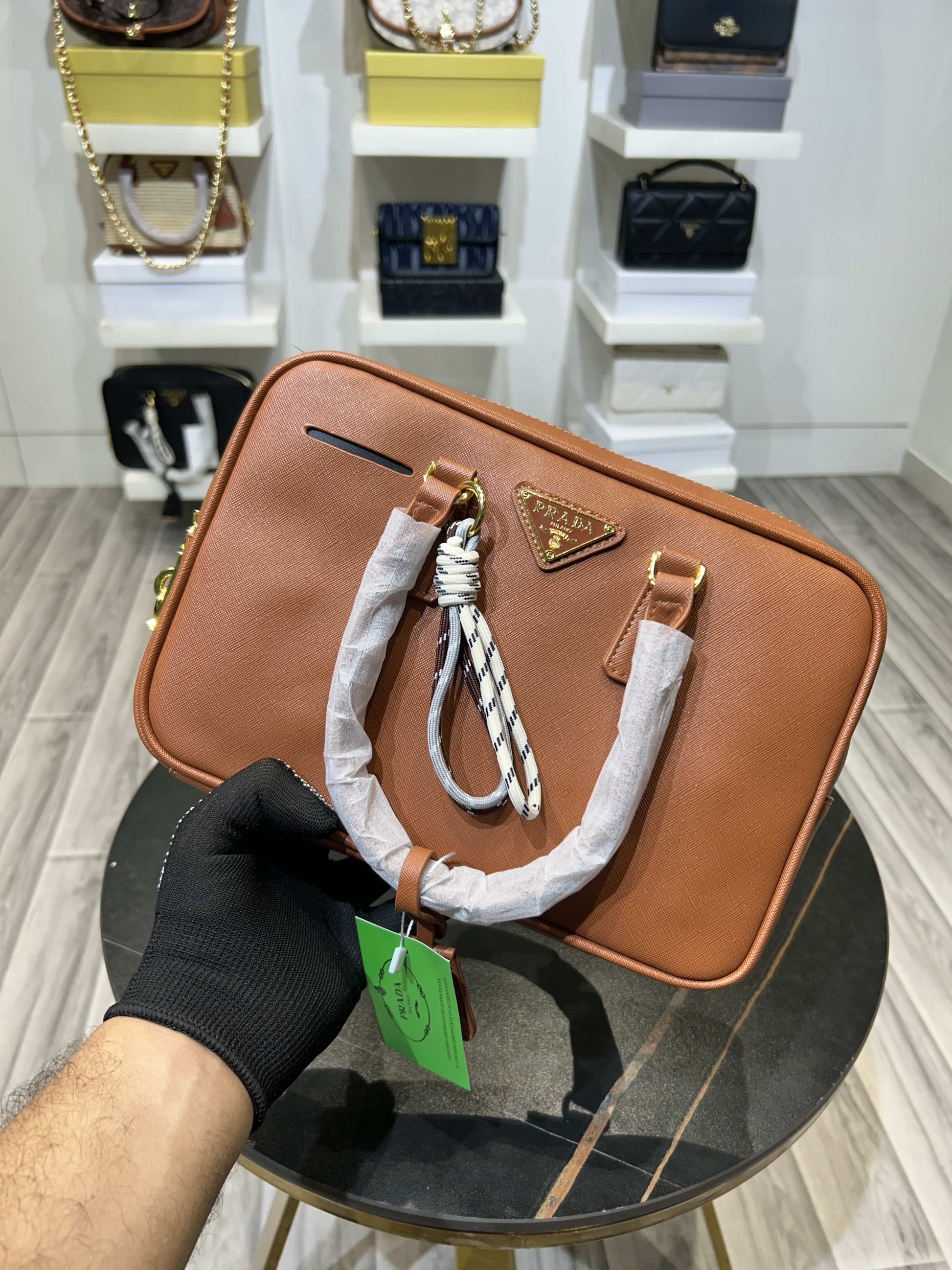 PRADA_Saffiano_Signature_Hand_Bag_888