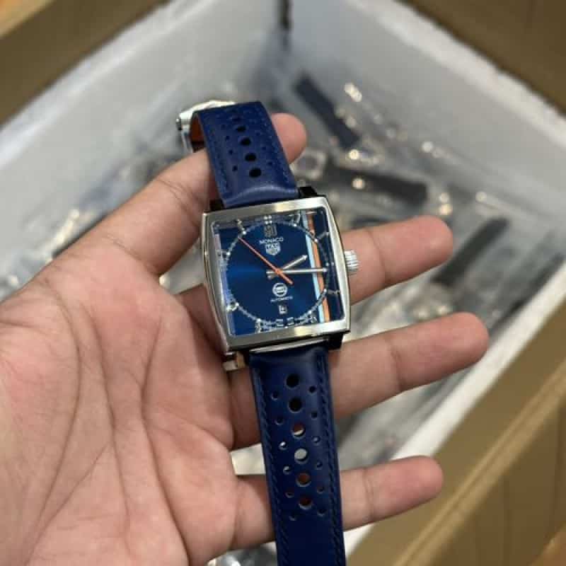 TAG HEUER MONACO X GULF SPECIAL EDI