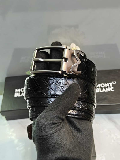 MONT BLANC PREMIUM QUALITY REVERSEABLE BELT WITH OG BO...X MB-704