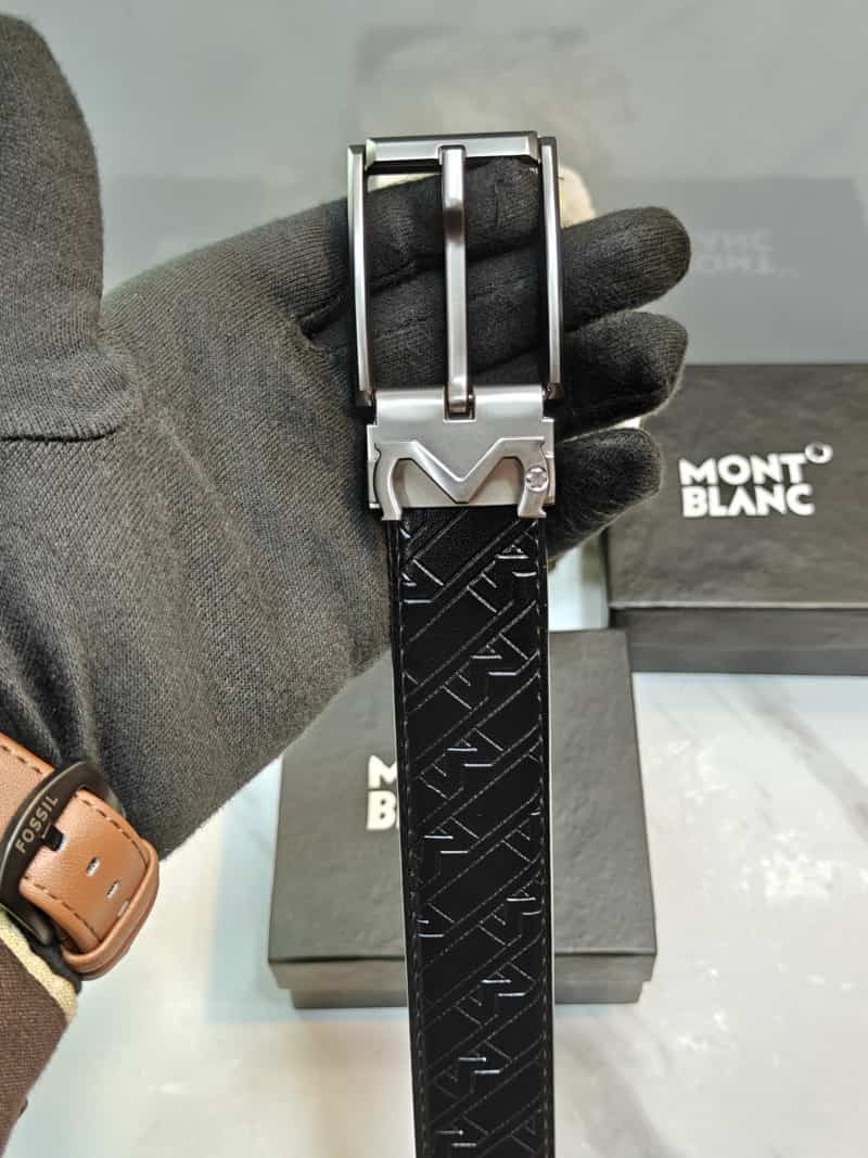 MONT BLANC PREMIUM QUALITY REVERSEABLE BELT WITH OG BO...X MB-704