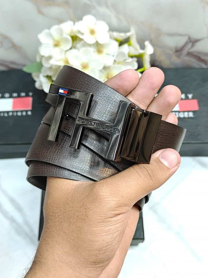 T0MMY HILFIgER PREMIUM QUALITY REVERSIBLE BELT TM-903