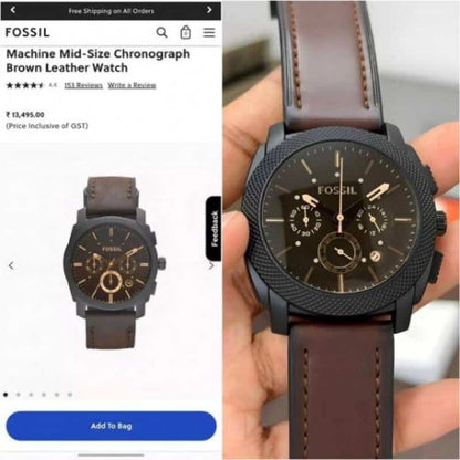 Fossi l Fs4656 Leather Belt (Ex!clusive Offer)