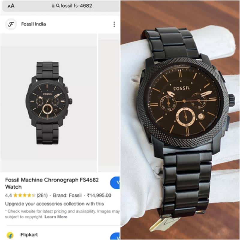 Fossil Fs4656 Steel Belt (Ex!clusive Offer)