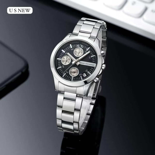 ARmaNI_LADIES_SILVER-BLACK