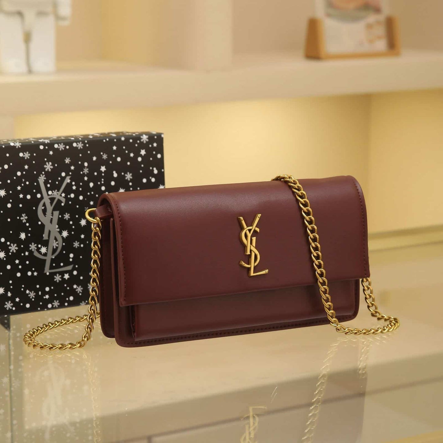 YSL_Sunset_Sling Bag with BoX 1058