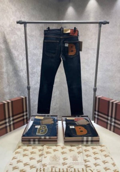 London england embroidery pocket print imported denim with premium box packing 277