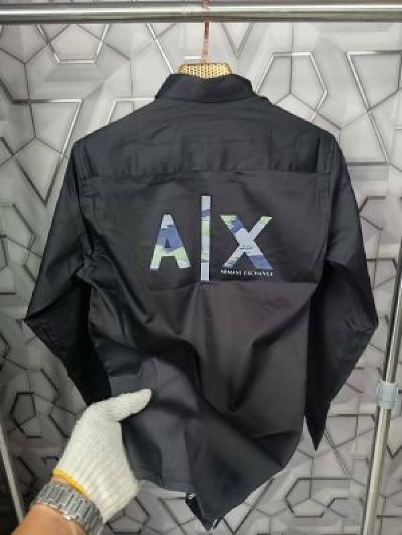 Armani_Exchange_Black_Back_Logo_Print_Premium_Shirt_(1490)