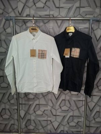 BURBERRY_WHITE_POCKET_LOOK_PREMIUM_SHIRT_(1722)