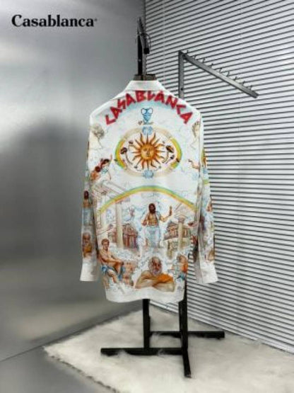 Casablanca Premium Printed Imported Shirt (1751)