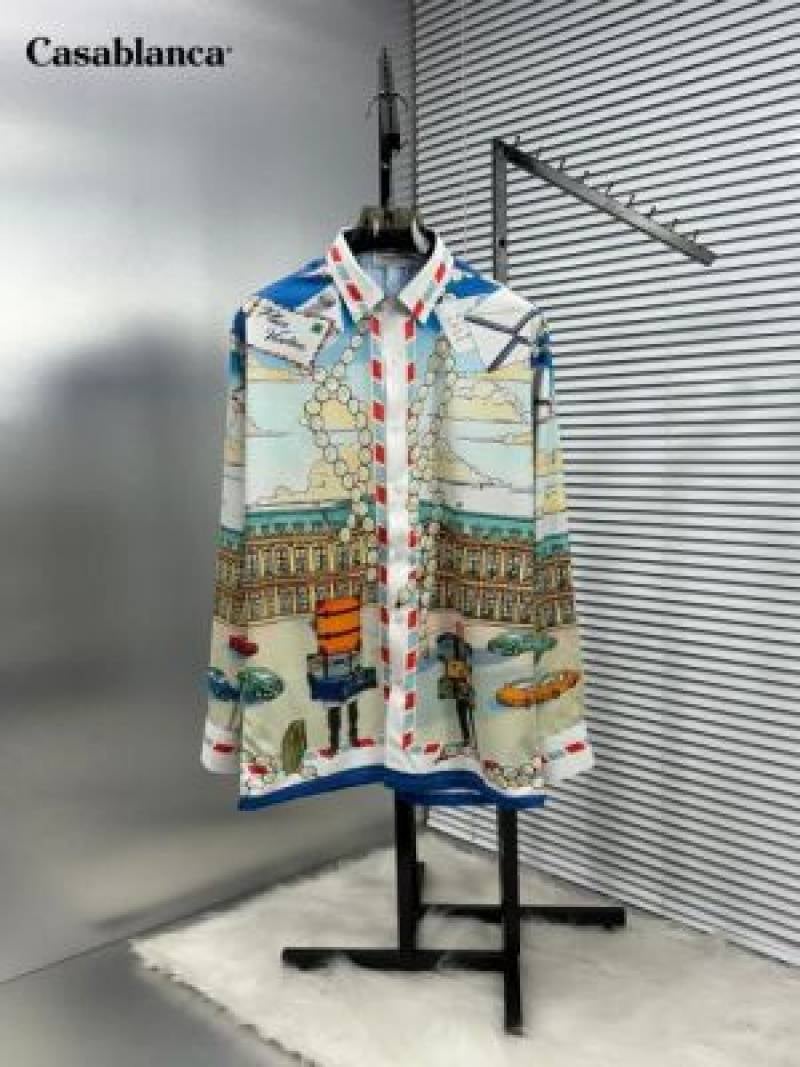 Casablanca Premium Printed Imported Shirt (1752)
