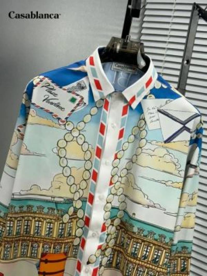 Casablanca Premium Printed Imported Shirt (1752)