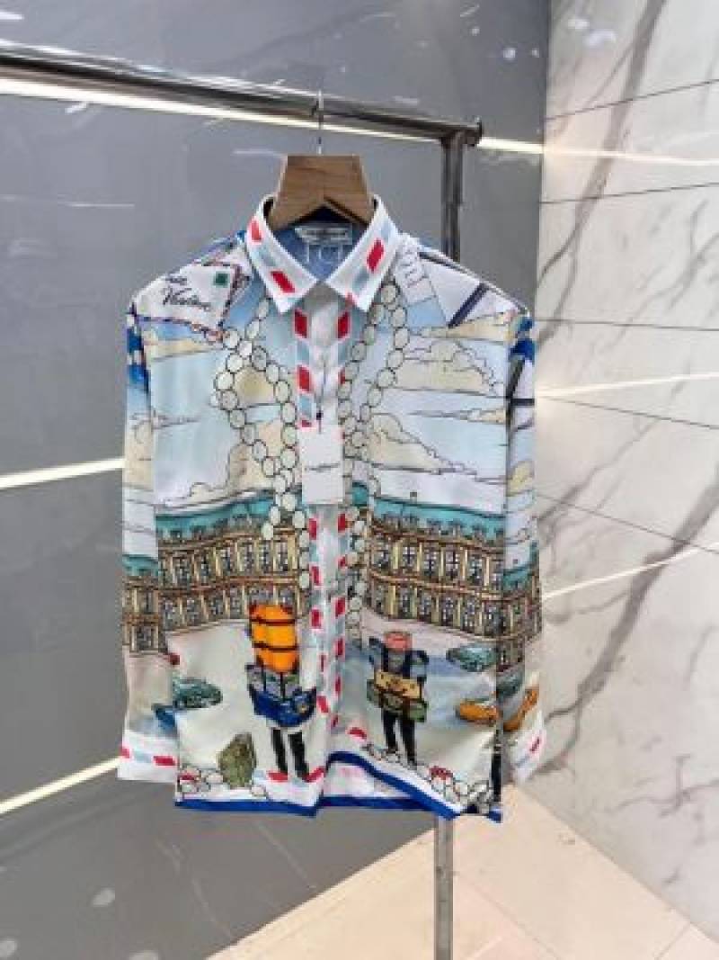 Casablanca Premium Printed Imported Shirt (1752)