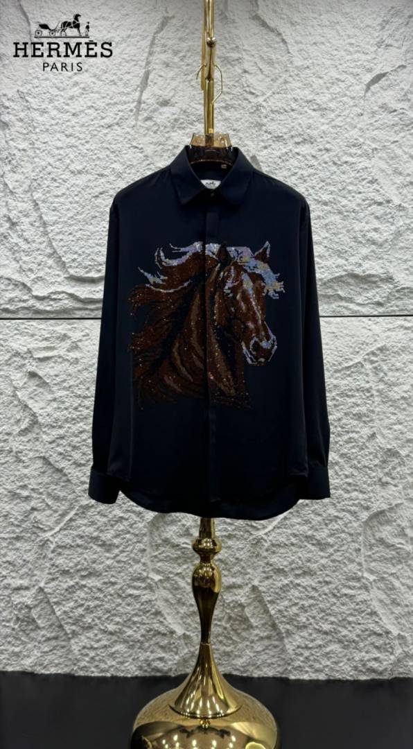 Hermes Black Dimond Work Premium Imported Shirt (1969)