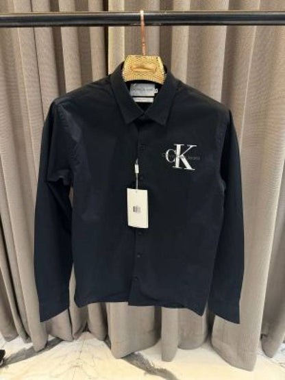 CALVIN_KLEIN_BLACK_MONOGRAM_PRINT_PREMIUM_SHIRT_(1727)