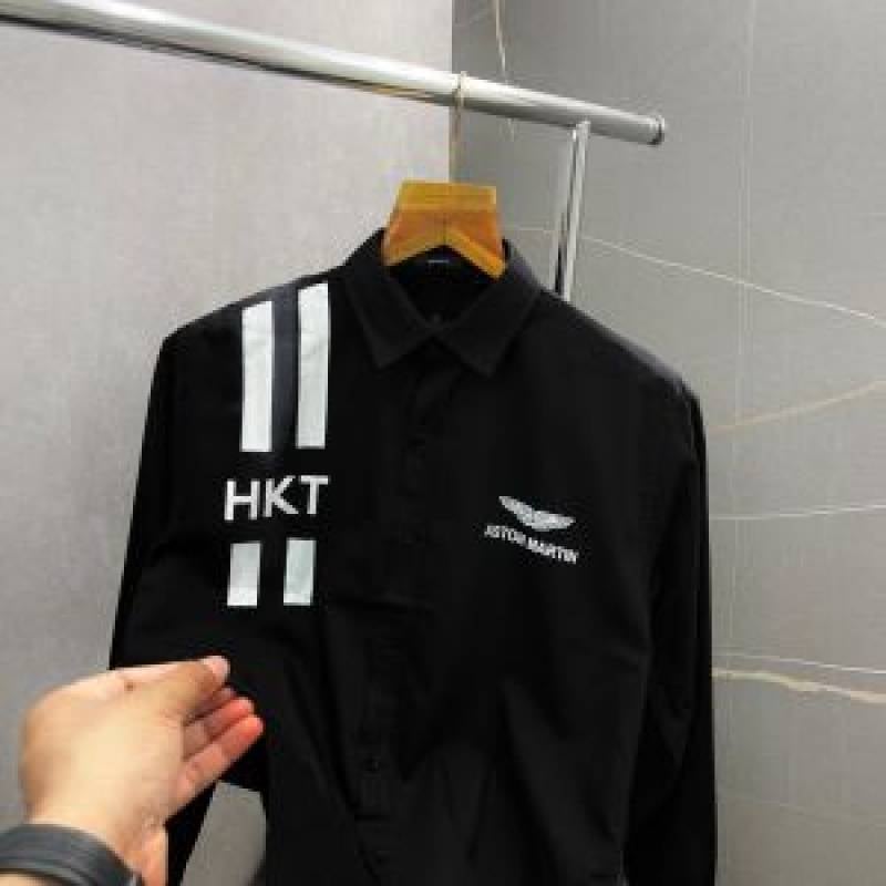 Hackett_Aston_Martin_Black_Premium_Oxford_Shirt_(1713)