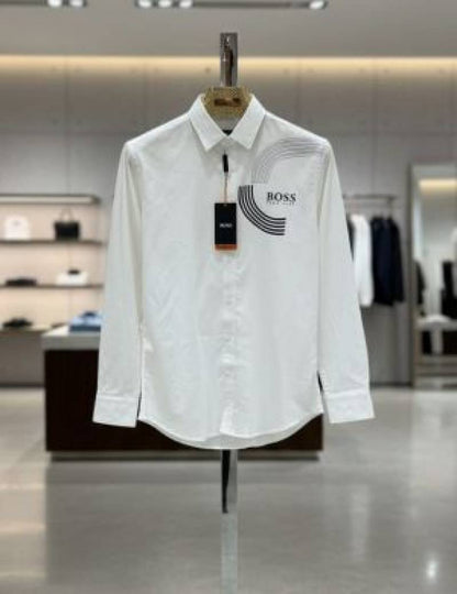 Hugo_Boss_White_Logo_Print_Premium_Shirt_(1879)