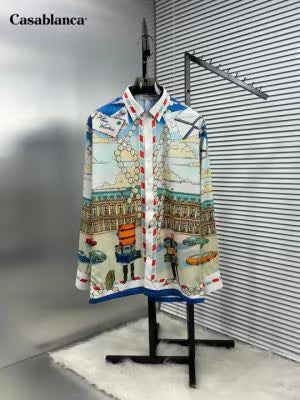Casablanca Printed Shirt With Premium Box Packing (1740)
