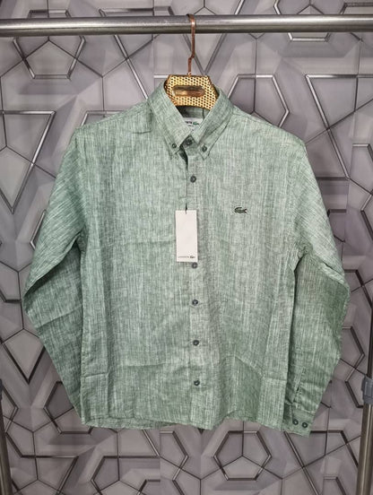 Lacoste_Green_Embroidery_Logo_Classic_Shirt_(1775)