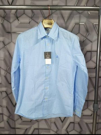 Brooks_Brother_Sky_Small_Checks_Premium_Shirt_(1816)