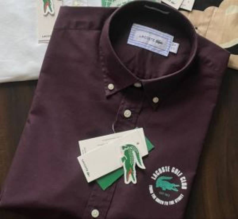 Lacoste_Wine_Logo_Print_Classic_Shirt_(1825)