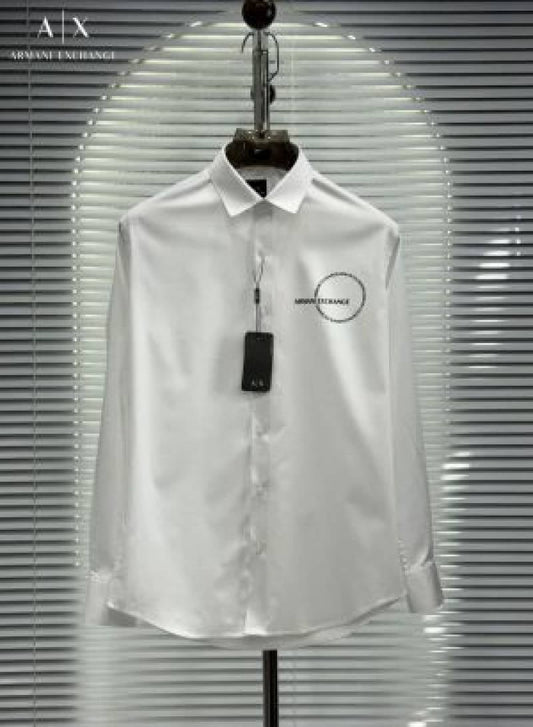 Armani_Exchange_White_Logo_Print_Premium_Exclusive_Shirt_With_Box_And_Carry_Bag_(1861)