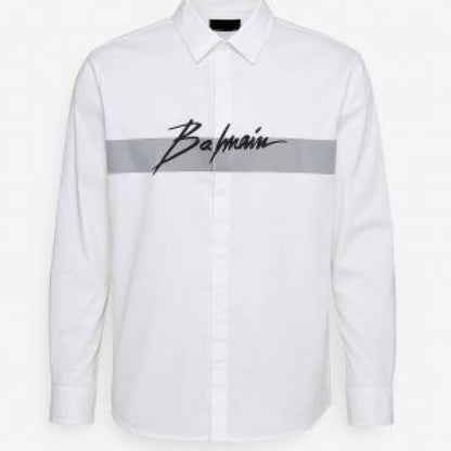 Balmain_Paris_White_Logo_Print_Premium_Shirt_(1495)