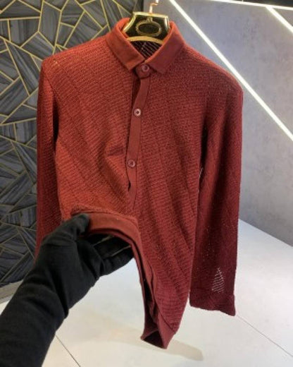 ZARA_MAROON_CROCHET_IMPORTED_DESIGNER_SHARDIGANS_(1015)