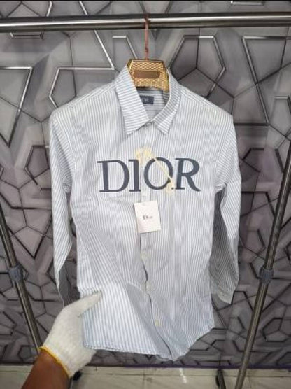Dior_Grey_Embroidery_Logo_Premium_Lining_Shirt_(1655)