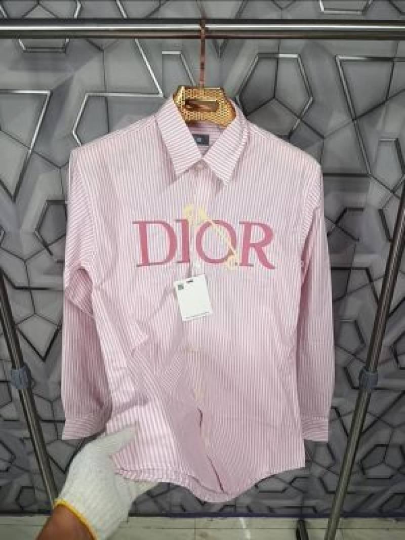 Dior_Pink_Embroidery_Logo_Premium_Lining_Shirt_(1654)