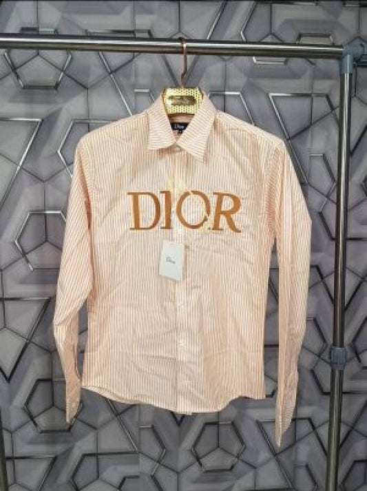Dior_Orange_Embroidery_Logo_Premium_Lining_Shirt_(1656)