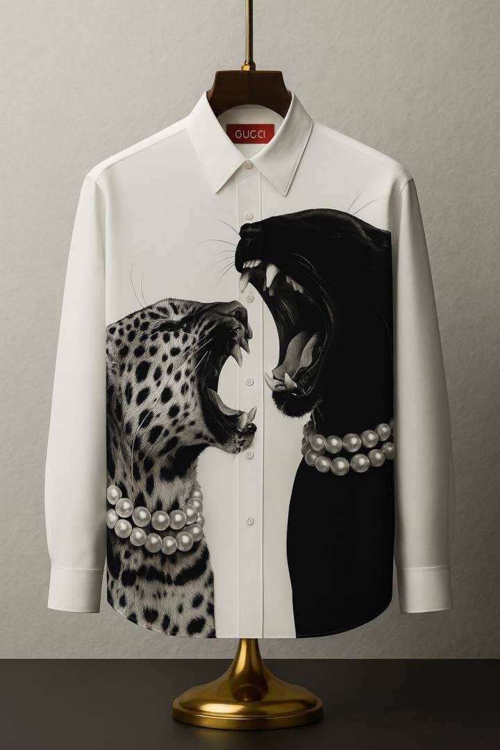 Gucci_White_Leopard_Print_Premium_Imported_Shirt_(1963)