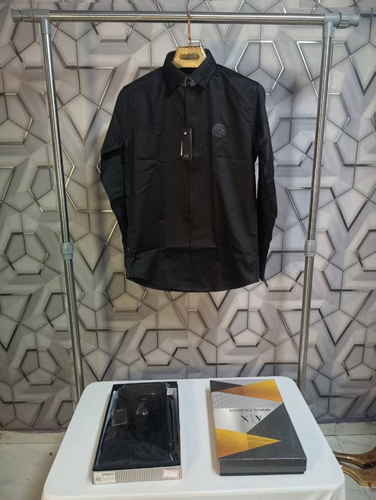 ARMANI_EXCHANGE_BLACK_PREMIUM_IMPORTED_SHIRTS_WITH_BOX_PACKING_(1939)