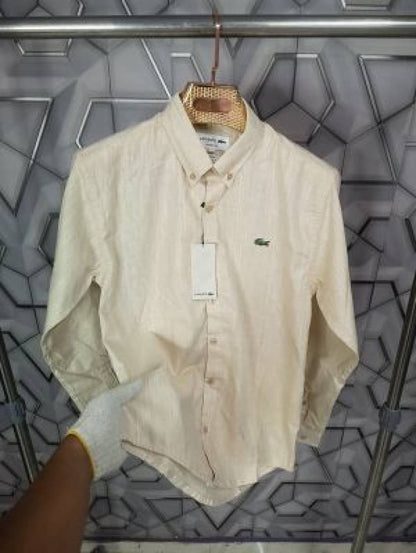 Lacoste_Beige_Embroidery_Logo_Classic_Shirt_(1776)