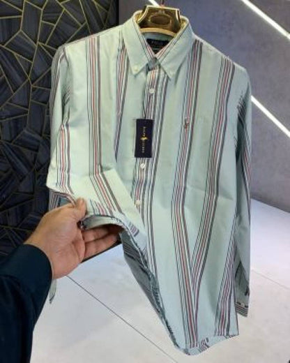 Ralph_Lauren_Embroidery_Logo_Premium_Stripes_Shirt_(1323)