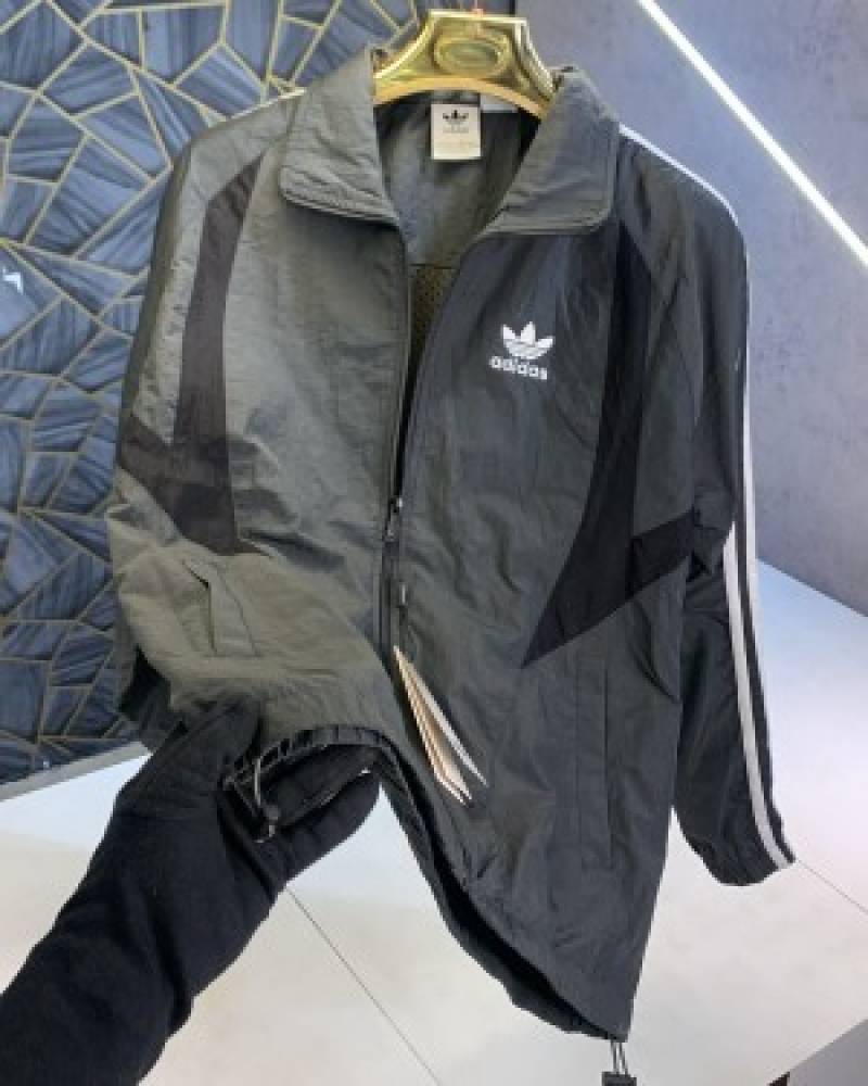 Adidas_Dark_Grey_Embroidery_Logo_Premium_Athlete_WindCheater_(1186)