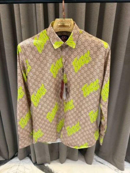 GUCCI_All_OVER_MONOGRAM_PRINT_PREMIUM_IMPORTED_SHIRT_WITH_BOX_AND_CARRY_BAG_(1765)