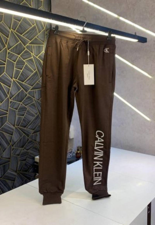 CALVIN_KLEIN_DARK_BROWN_EMBROIDERY_PRINT_IMPORTED_TRACKPANT_(952)