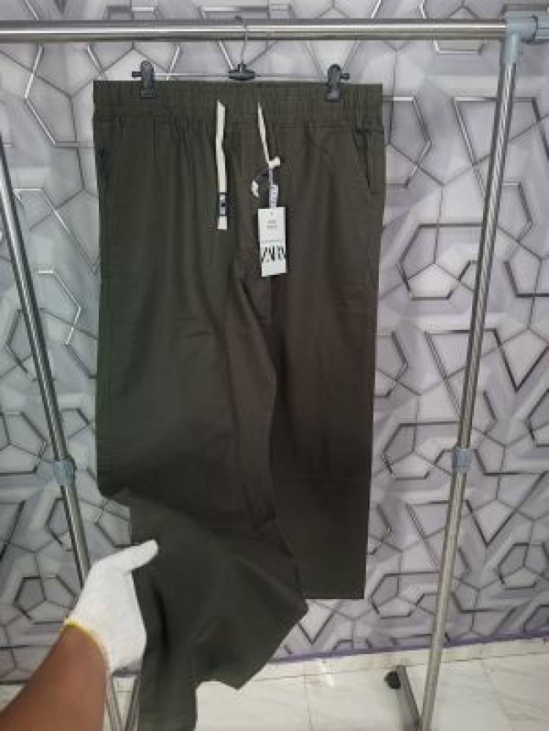 Zara_Green_Premium_Cotton_Linen_TrackPant_(1625)