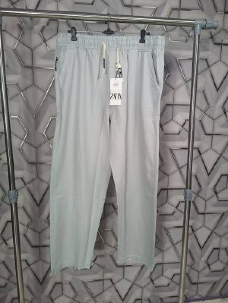 Zara_Light_Grey_Premium_Cotton_Linen_TrackPant_(1624)
