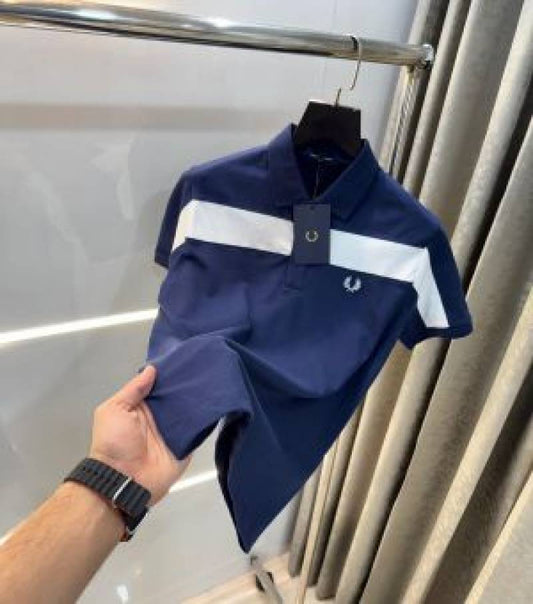 Fred_Perry_Navy_Blue_Embroidery_Logo_Premium_Polo_T-Shirt_(1907)