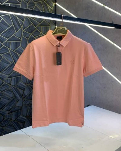 Armani_Exchange_Pink_Logo_Print_Premium_Polo_T-Shirt_(1174)