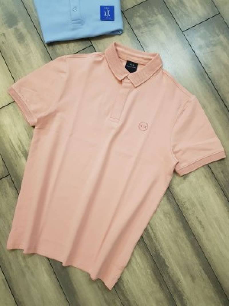 Armani_Exchange_Pink_Logo_Print_Premium_Polo_T-Shirt_(1174)